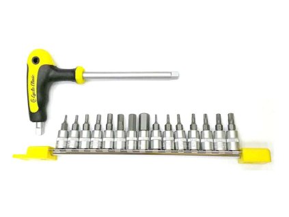 Nářadí Author CC  17BIT & T1/4" žlutá/černá