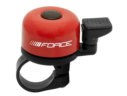 Zvonek Force Mini Fe/plast 22,2mm paličkový, červený