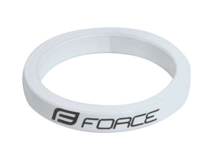 Podložka Force 1 1/8" AHEAD 5 mm Al, bílá