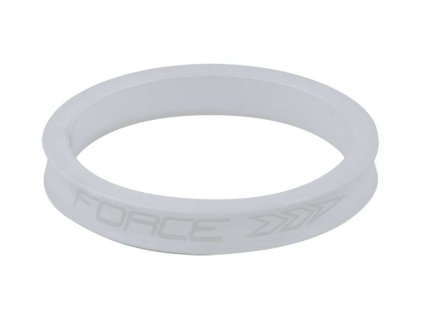 Podložka Force 1 1/8" AHEAD 5 mm Al, bílá