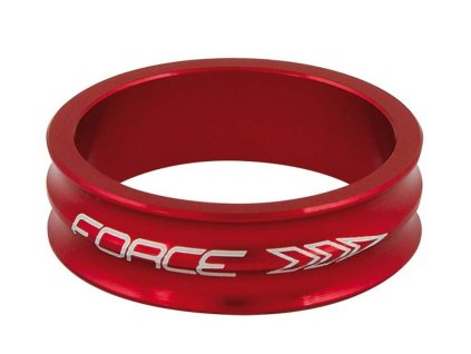 Podložka Force 1 1/8" AHEAD 10 mm Al, červená