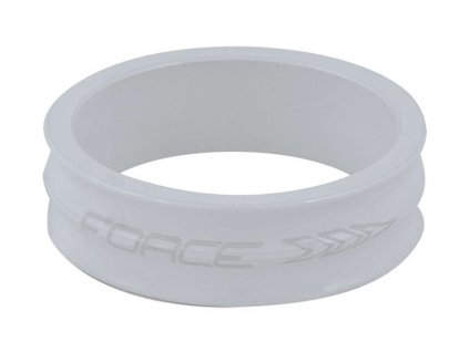 Podložka Force 1 1/8" AHEAD 10 mm Al, bílá