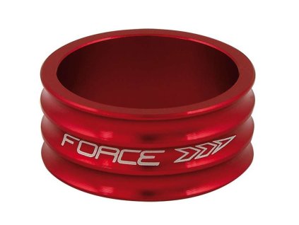 Podložka Force 1 1/8" AHEAD 15 mm Al, červená