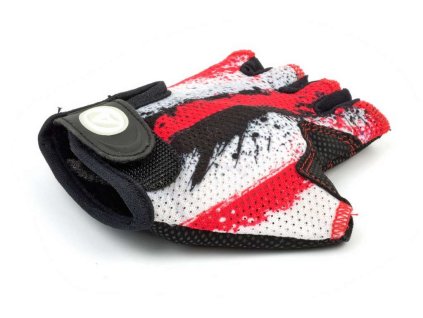 Rukavice Author Junior X6 červená/bílá