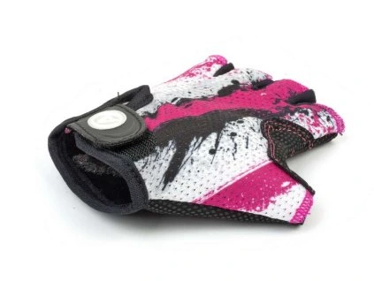 Rukavice Author Junior X6 růžová/bílá (Velikost S)
