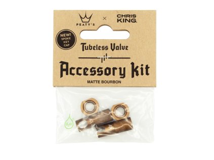 Peaty'S X Chris King (MK2) accessory kit BOURBON (PTV2-ACCS-BRB-12)
