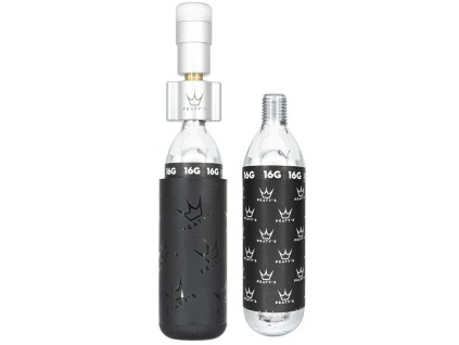 Peaty'S Holeshot CO2 Tyre Inflator - ROAD & GRAVEL (16G) - SILVER (PPR-HTI-RAG-SIL-12)