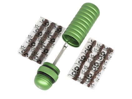 Peaty'S Holeshot Tubeless Puncture Plugger Kit - EMERALD (PPR-TPP-EMR-12)