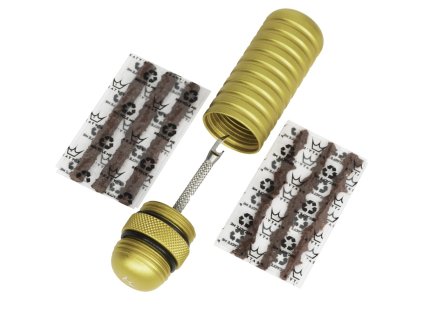 Peaty'S Holeshot Tubeless Puncture Plugger Kit - GOLD (PPR-TPP-GLD-12)