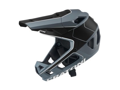 Přilba Cratoni Interceptor 2.0 TEAM Grey Matt 2024 (Velikost S-M (54-58 cm), Rok 2024)