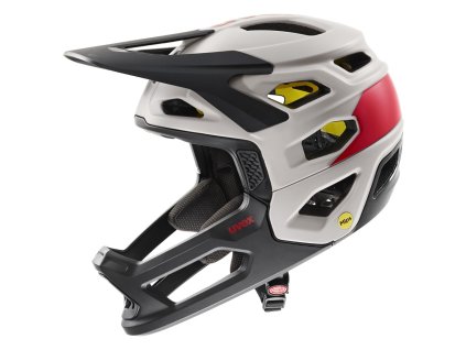 Přilba Uvex REVOLT MIPS OAK BROWN-RED 2024 (Velikost 52-57 cm)