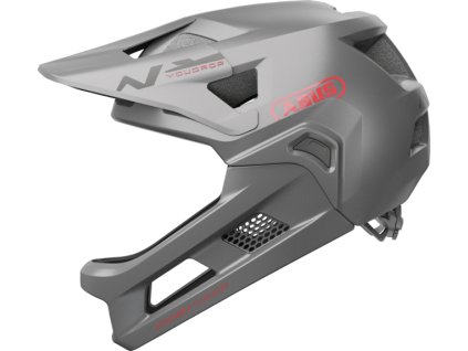 Přilba Abus YouDrop FF Ti silver 2025 (Velikost S (48-55 cm))