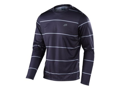 Dres Troy Lee Designs Flowline LS REVERT BLACK (34651300) (Velikost S)