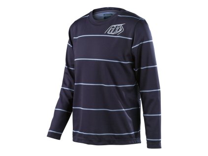 Dres Troy Lee Designs s dlouhým rukávem FLOWLINE REVERT BLACK (36551300) (Velikost XS)