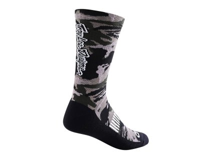 Ponožky Troy Lee Designs CAMO SIGNATURE PERFORMANCE BLACK (85354500) (Velikost S/M)