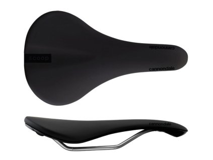 Sedlo Cannondale SCOOP CROMO GEL RADIUS 155mm černá