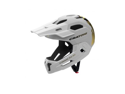 detska helma cratoni c maniac 2 0 mx jr white gold matt v