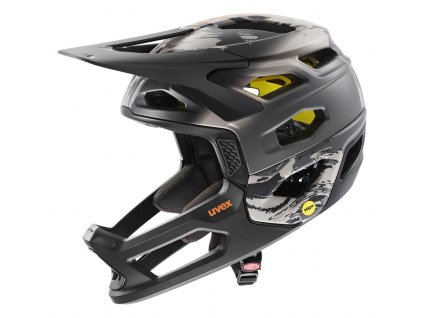 Přilba Uvex REVOLT MIPS OAK BROWN-ORANGE MATT 2024 (Velikost 52-57 cm)