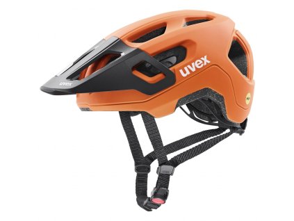 Přilba Uvex REACT JR. MIPS PAPAYA MATT 2024 (Velikost 52-56 cm)