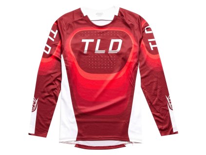 Dres Troy Lee Designs SPRINT LS REVERB RACE RED (32300101) (Velikost S)
