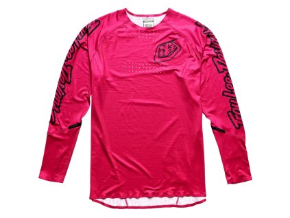Dres Troy Lee Designs SPRINT LS ULTRA MONO BERRY (35647200) (Velikost S)