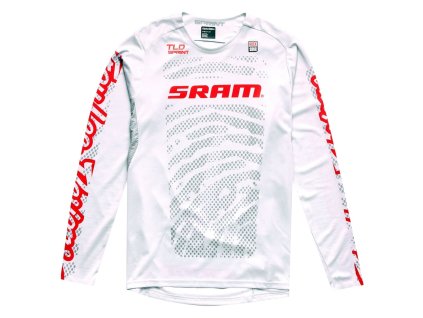 Dres Troy Lee Designs SPRINT LS SRAM SHIFTED CEMENT (32349801) (Velikost S)
