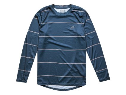 Dres Troy Lee Designs FLOWLINE LS REVERT MIDNIGHT (34651309) (Velikost S)