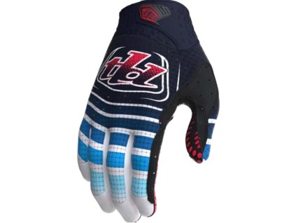 Rukavice Troy Lee Designs AIR WAVEZ NAVY / RED (40460701) (Velikost S)