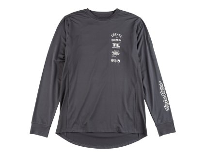 Dres Troy Lee Designs RUCKUS LS RIDE TEE DESTROY CARBON (37110400)
