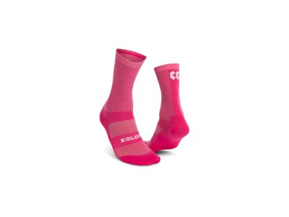 Ponožky Kalas Z5 Vysoké Verano Raspberry Red (Velikost 37-39 EU)
