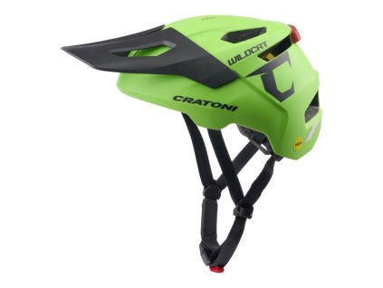 detska helma cratoni wildcat mips lime matt s m 49 56cm 2