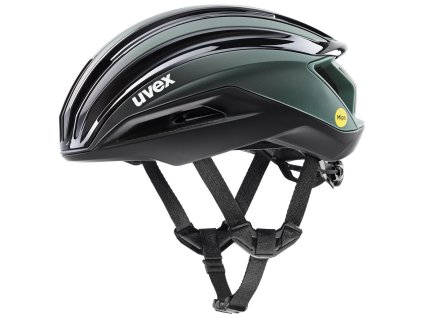 Přilba Uvex SURGE AERO MIPS BLK-SAGE GR M 2025 (Velikost 53-56 cm)