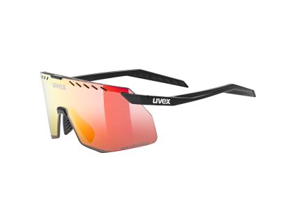 Brýle Uvex PACE STAGE S CV BLACK MATT/MIR.RED (S5330732287)