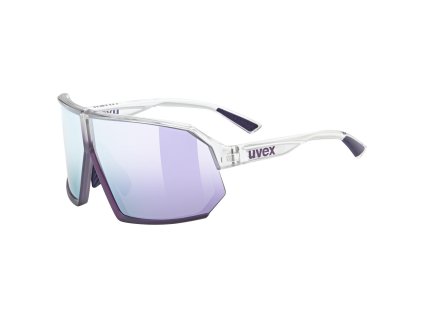 Brýle Uvex SPORTSTYLE 237 CLEAR-MET PURP/MIR.LAV (S5330589416)