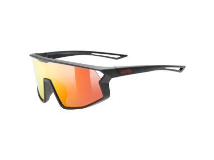 Brýle Uvex SKYRYSE JR. BLACK MATT/MIR.RED (S5330762216)