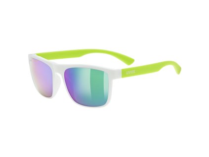 Brýle Uvex ROOKIE WHITE-LIME M./MIR.GREEN (S5330775616)