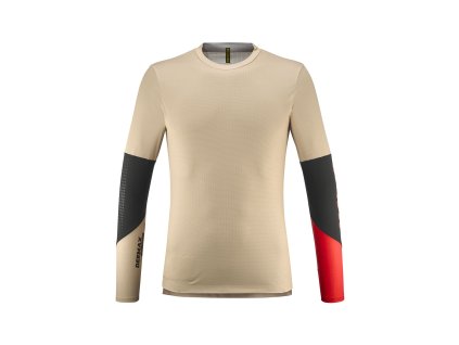 Dres Mavic DEEMAX ENDURO LS PRO WHITE PEPPER/SPICY ORANGE (T000479) (Velikost S)