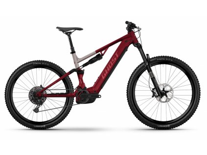 Ghost E-ASX Essential Rebel Red/Coffee Pebble 2025 (Velikost S, Rok 2025)