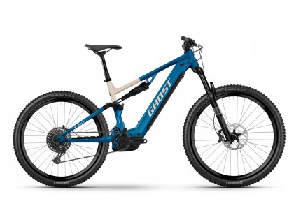 Ghost E-ASX Universal Candy Blue/Coffee Arctic Dust 2025 (Velikost S, Rok 2025)