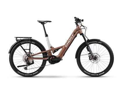 Ghost E-ASX ABS Low EQ coffee tropic rose/coffee arctic dust 2025 (Velikost S, Rok 2025)