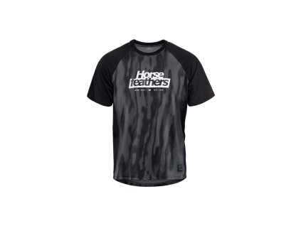 Dres Horsefeathers SPIKE (halftone/black) (Velikost XS)