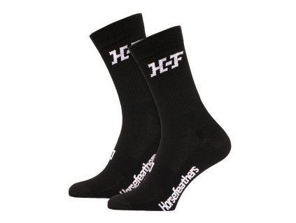 Ponožky Horsefeathers JAM LONG (black) (Velikost 5 - 7)