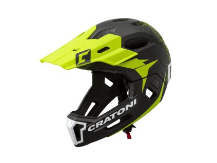 Přilba Cratoni C-Maniac 2.0 MX black-lime matt 2024 (Velikost S-M (52-56 cm), Rok 2024)