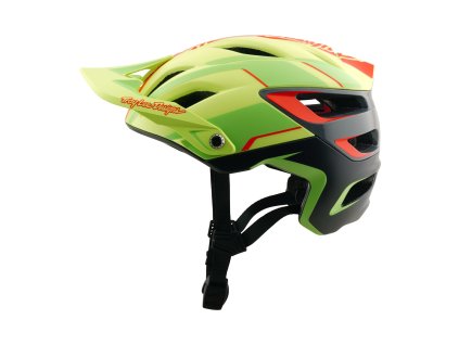 Přilba Troy Lee Designs A3 LINES GLO YELLOW (15032400) 2025 (Velikost XS-S)