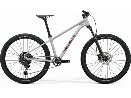 Merida BIG.SEVEN 200 Matt Grey(Glitter Cherry) 2026 (Velikost XS, Rok 2026)