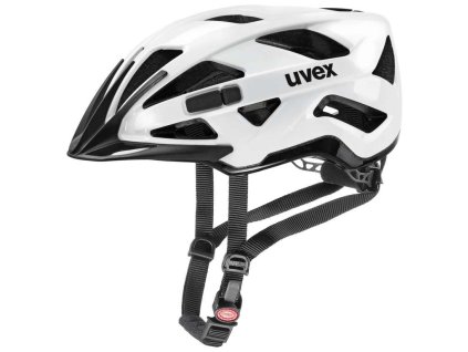 Přilba Uvex Active WHITE BLACK 2024 (Velikost 57-61 cm)