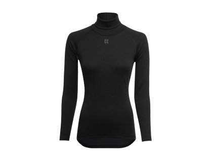 Triko Kalas Base Z1 dlouhý rukáv MERINO winter | černé | DÁMSKÉ (Velikost 1)