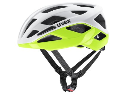 Přilba Uvex I-VOLUTE WHITE - NEON YELLOW MATT (S4106650400) 2026 (Velikost 50-54 cm)