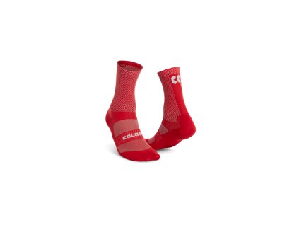 Ponožky Kalas Z3 Vysoké Verano Red/White (Velikost 37-39 EU)
