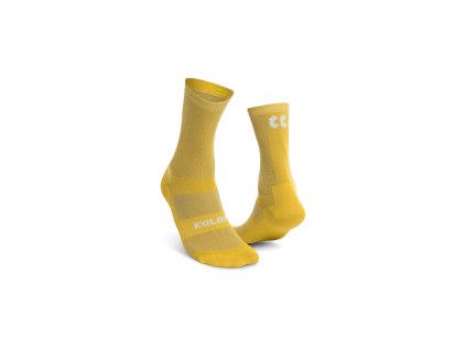 Ponožky Kalas Z5 Vysoké Verano Gold Yellow (Velikost 37-39 EU)